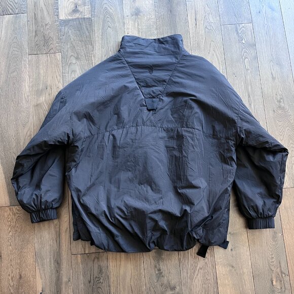 Free People Movement Faye Puffer Pullover Jacket Black Oversized Size XS - Picture 4 of 9